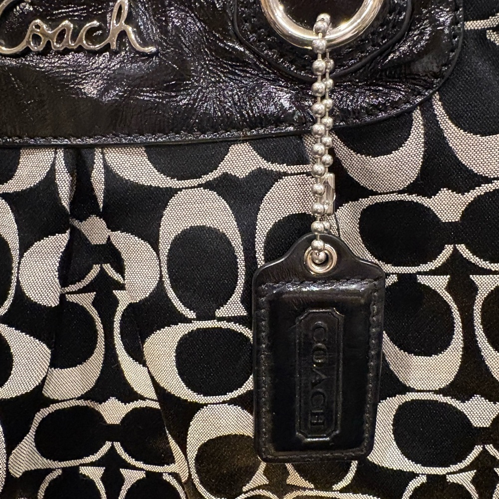 Coach Ashley Signature Carryall Satchel/Crossbody - Picture 2 of 11